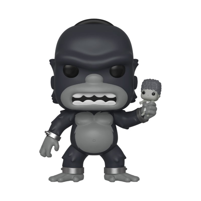 Figurina Simpsons POP! King Kong Homer , 9 cm, Multicolor