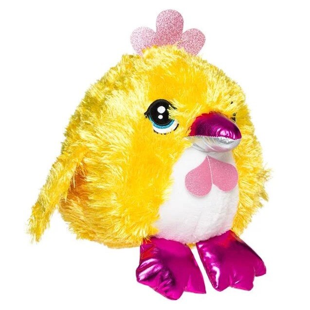 Pui Roz Jucarie de plus, Zola®, pui gaben cu nas roz, 30 cm - eMAG.ro