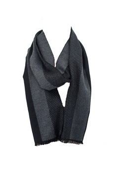 Fular Sky Cashmera, Antonio, 620176799 Negru/Gri, 180 x 30 cm Fular Sky Cashmera, Antonio, 620176799 Negru/Gri, 180 x 30 cm