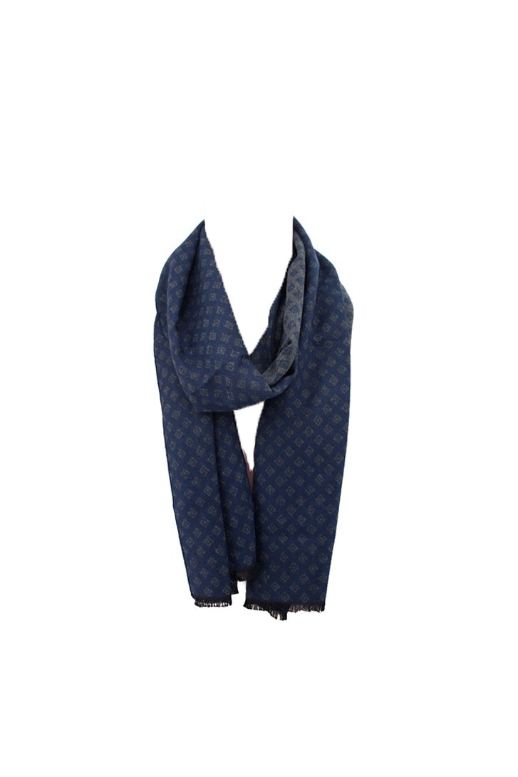 Fular Soft Cashmera, Antonio, 620176499 Albastru, 180 x 30 cm