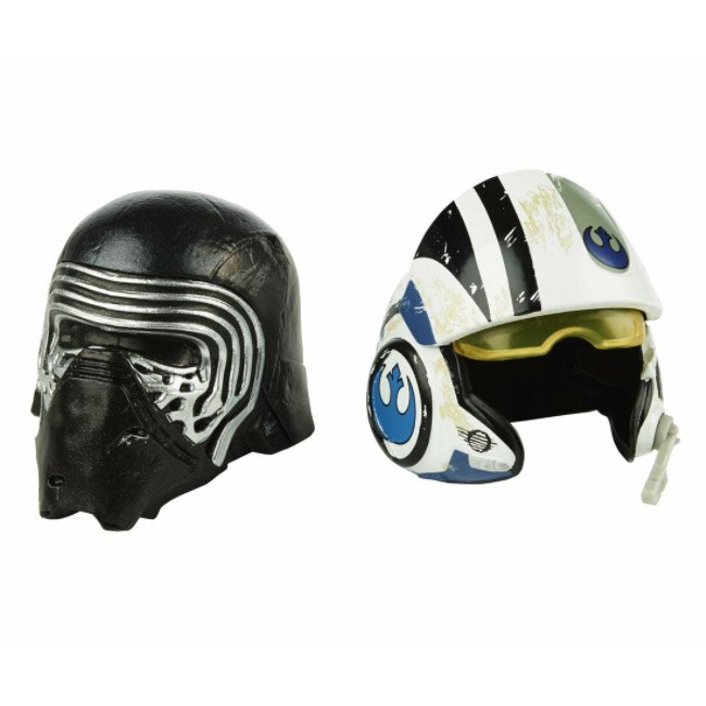 Set Figurina Casca Star Wars - The Force Awakens, Star Wars - Kylo Ren si Poe Dameron