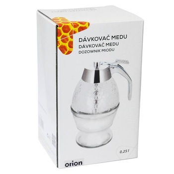 Dispencer pentru miere Orion Miodzik, Sticla, Transparent Dispencer pentru miere Orion Miodzik, Sticla, Transparent