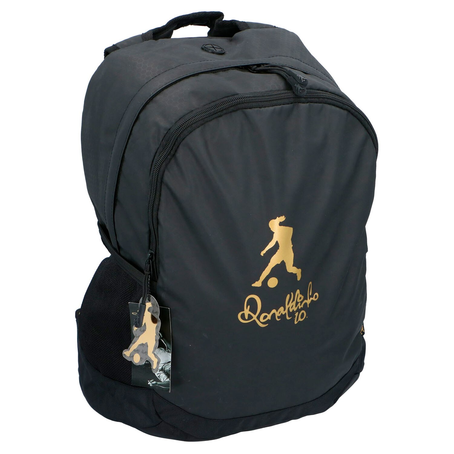 Rucsac, All Ride, Ronaldinho, 40x35 cm, Negru