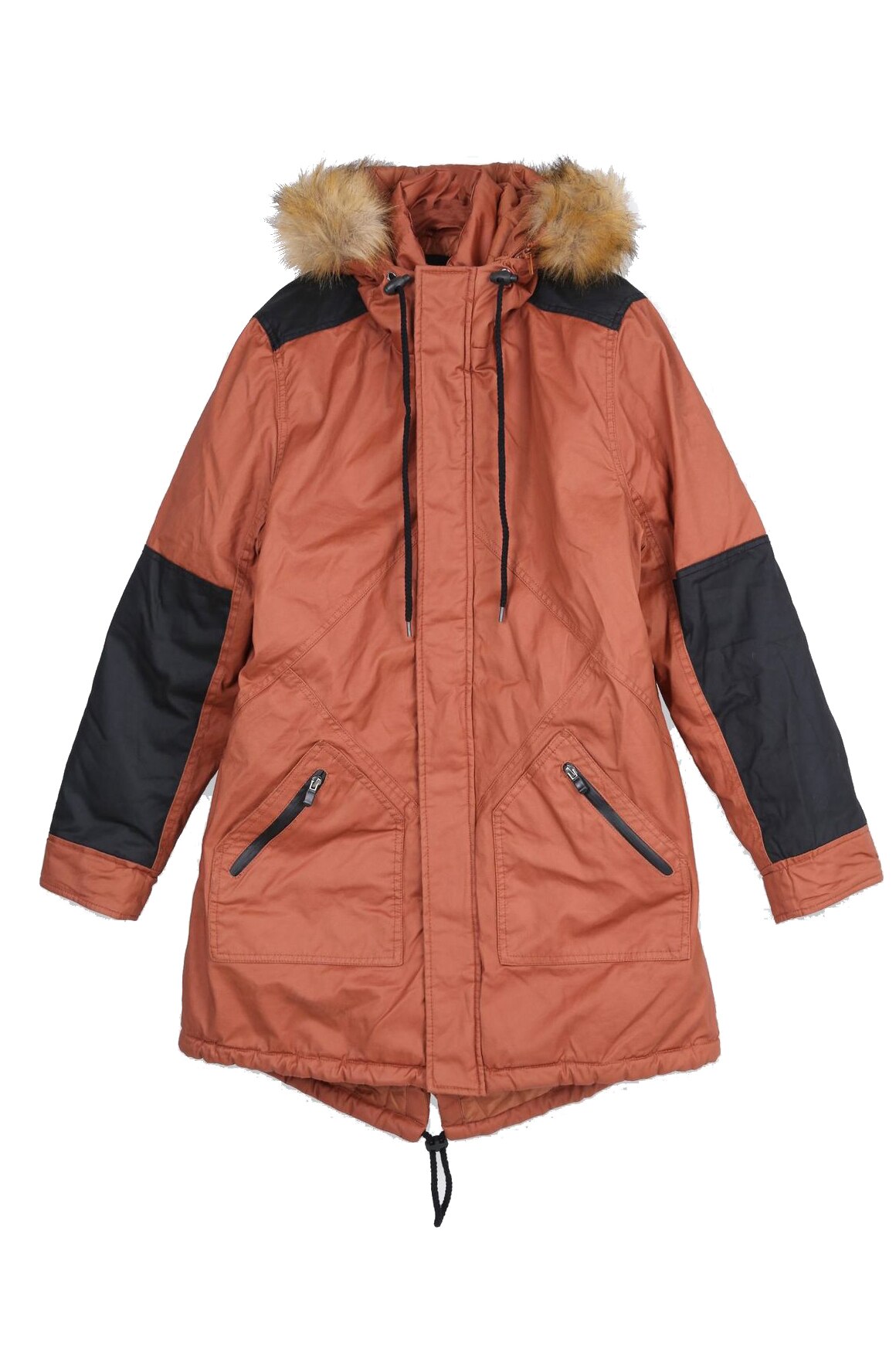 Jacheta parka barbati Top Secret Cotton, Portcaliu
