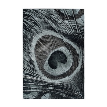 Covor Modern & Geometric Decorino Colectia Greta, Gri 80x150, C04-019901 Covor Modern & Geometric Decorino Colectia Greta, Gri 80x150, C04-019901