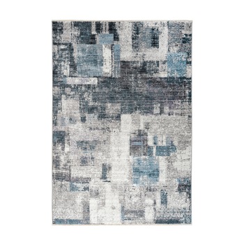 Covor Modern & Geometric Decorino Colectia Medellin, Albastru 200x290, C15-018909 Covor Modern & Geometric Decorino Colectia Medellin, Albastru 200x290, C15-018909