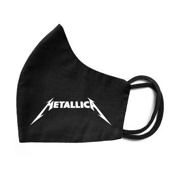 Set 2 Masti de Protectie din Bumbac 100%, Personalizate prin Broderie cu Metallica, Reutilizabile, 2 straturi, Magic Mirror Fashion®, Negru Set 2 Masti de Protectie din Bumbac 100%, Personalizate prin Broderie cu Metallica, Reutilizabile, 2 straturi, Magic Mirror Fashion®, Negru