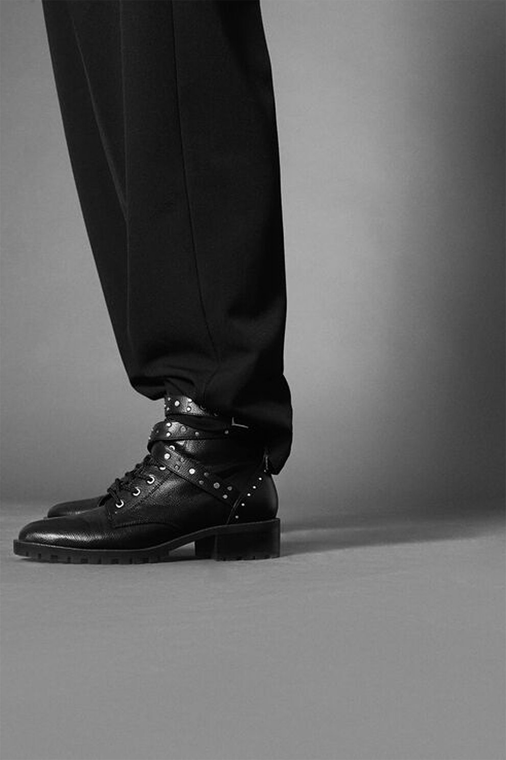 PARFOIS, Ghete de piele ecologica cu tinte, Negru, 41