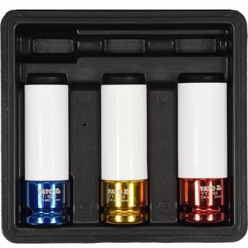 Set 3 chei de impact pentru jante aliaj usor, Yato YT-1056 Set 3 chei de impact pentru jante aliaj usor, Yato YT-1056
