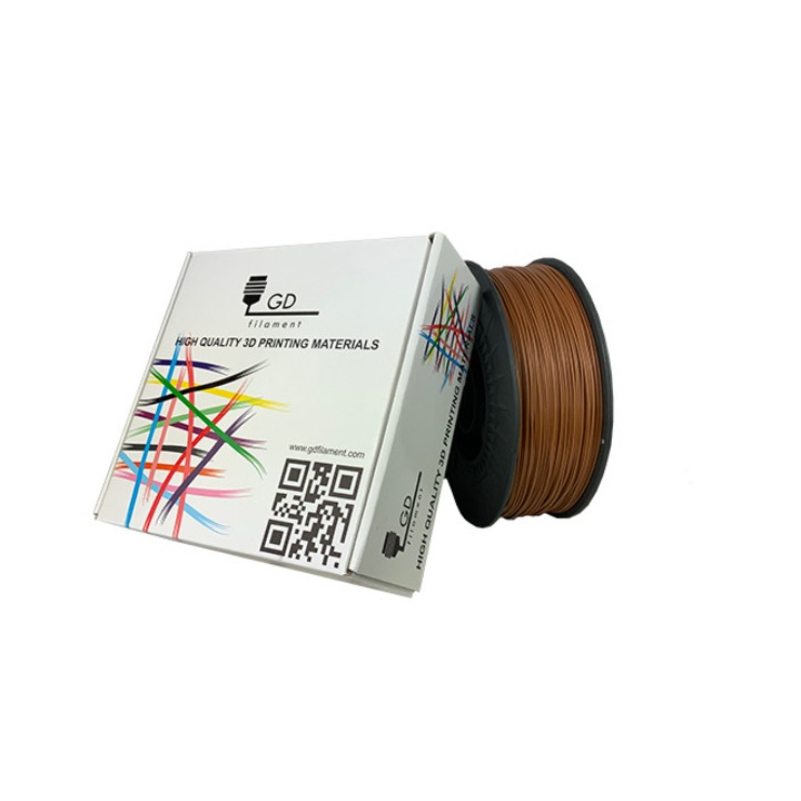 Консуматив за 3d принтер GD Filament PLA max, 1.75mm±0.05mm, светло кафяв