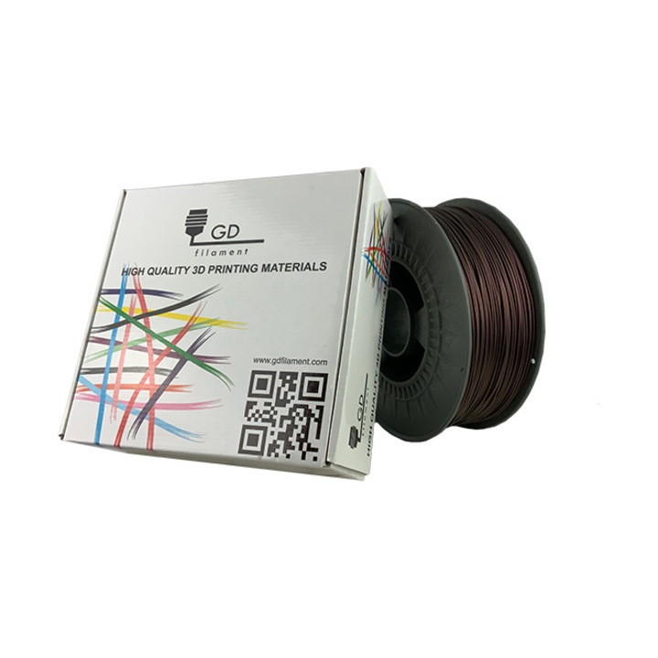 Консуматив за 3d принтер GD Filament PLA max, 1.75mm±0.05mm, интерферентно бордо