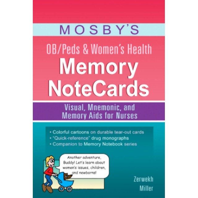 Mosby's OB/Peds & Women's Health Memory NoteCards de JoAnn Zerwekh
