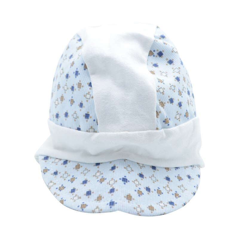 Caciula cu cozoroc pentru copii Piticot S74uu-38, Alb