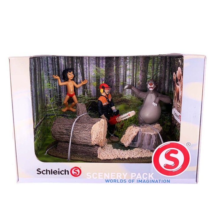 Set figurine Schleich, 20cm, Baiat si Urs