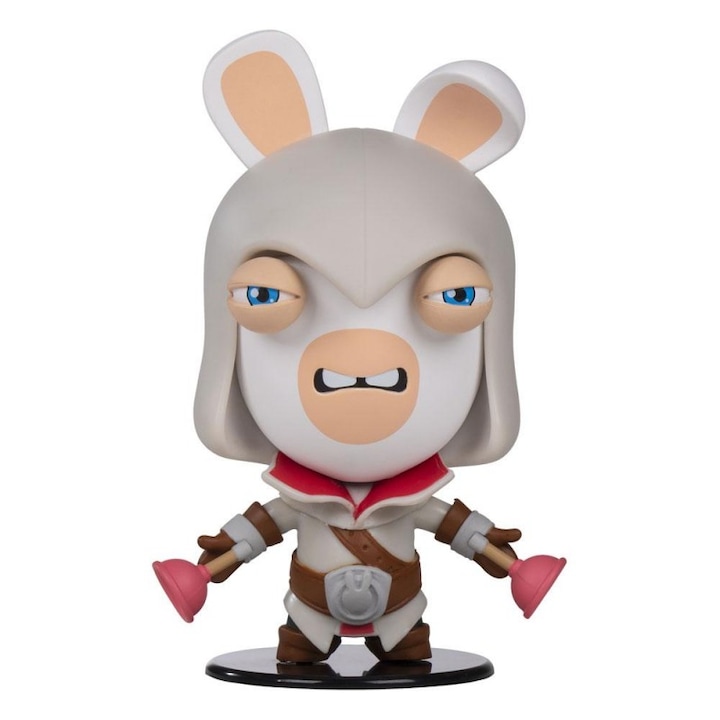 Figurina Assassin's Creed / Raving Rabbid Ubisoft Heroes Collection Chibi Figure Rabbid Ezio 10 cm