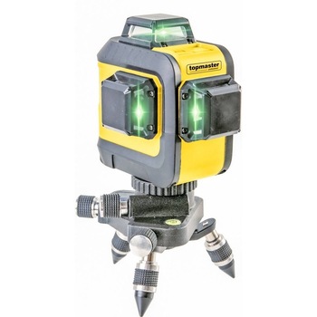 Nivela cu laser verde Topmaster 279906, Li-Ion, 2700 mAh, 15 m Nivela cu laser verde Topmaster 279906, Li-Ion, 2700 mAh, 15 m