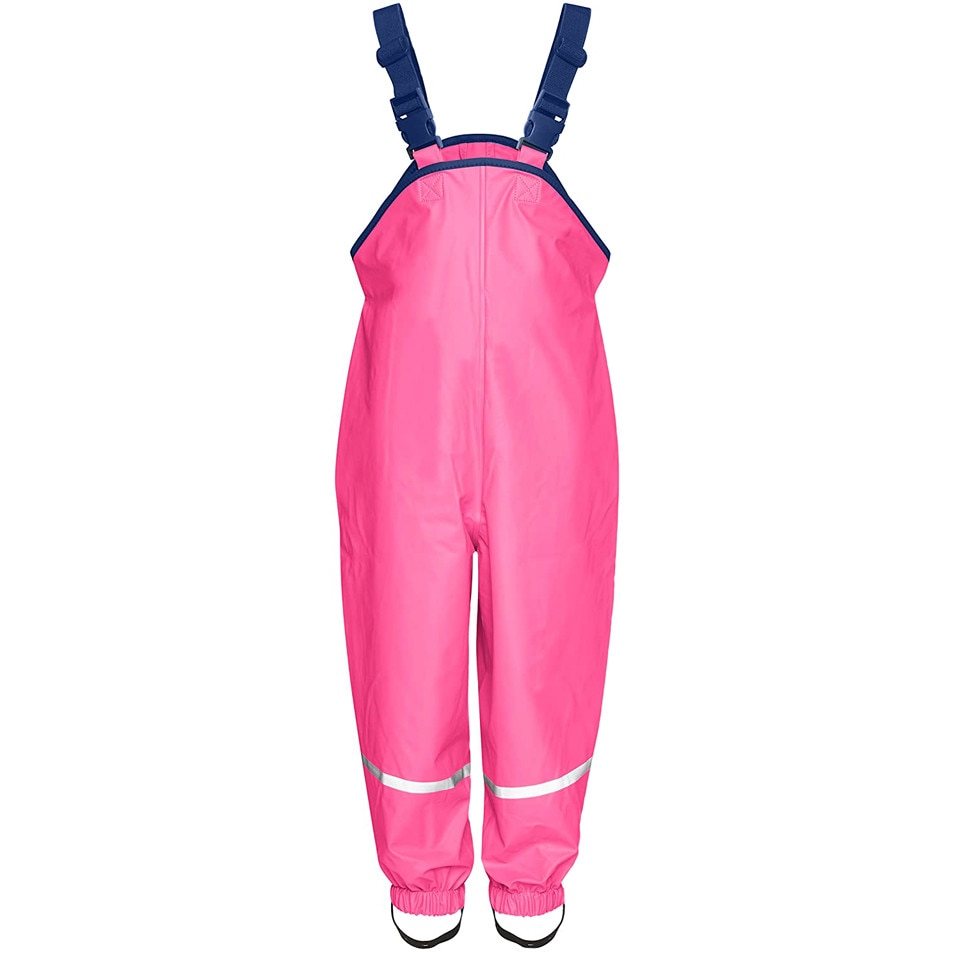 Pantaloni de ploaie fete Playshoes, roz, 86 cm, 12-18 luni