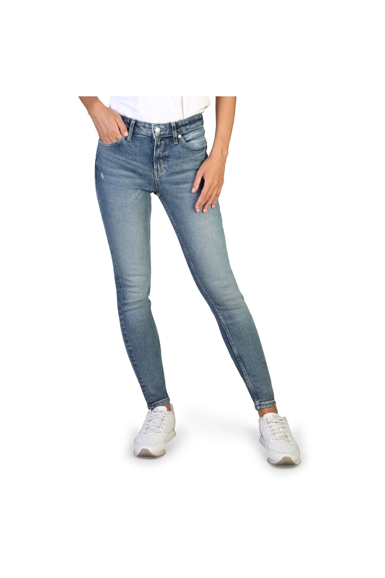 Blugi femei Calvin Klein model ZW0ZW00888, Albastru, 32