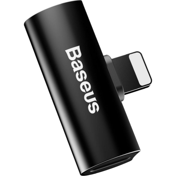 Адаптер Baseus Lightning към Dual Port Lightning Baseus L46, Black