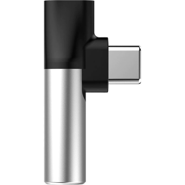 Baseus L41 USB-C Audió adapter + jack 3,5 mm Baseus - Fekete -   Webáruház, Prémium minőségű tartozékok