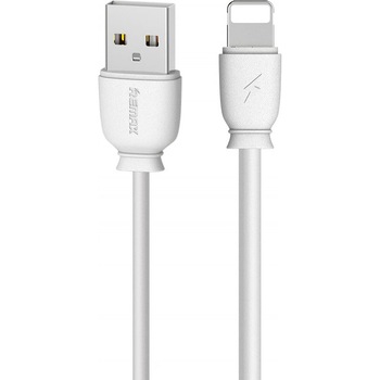 Cablu Date si Incarcare Remax USB la Lightning Suji RC-134i, 2.1A, 1 m, Alb Cablu Date si Incarcare Remax USB la Lightning Suji RC-134i, 2.1A, 1 m, Alb