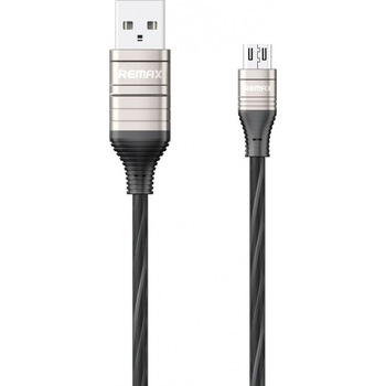 Cablu Date si Incarcare Remax USB la MicroUSB Luminous Disco RC-130m, 1 m, Negru Cablu Date si Incarcare Remax USB la MicroUSB Luminous Disco RC-130m, 1 m, Negru