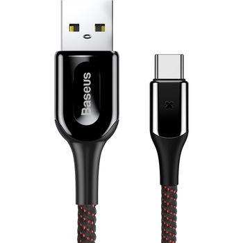 Cablu Date si Incarcare Baseus USB la USB Type-C X-type, 1 m, 3A, CATXD-A01, Negru Cablu Date si Incarcare Baseus USB la USB Type-C X-type, 1 m, 3A, CATXD-A01, Negru