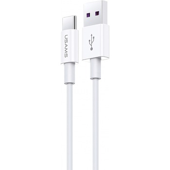 Cablu Date si Incarcare Usams USB la USB Type-C U44, 5A, 1.2 m, SJ408USB01, Gri Cablu Date si Incarcare Usams USB la USB Type-C U44, 5A, 1.2 m, SJ408USB01, Gri