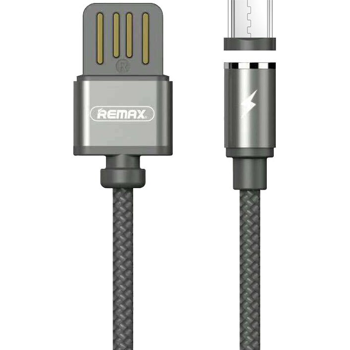 Cablu de date Remax MicroUSB Magnetic RC-095m Gravity 1m