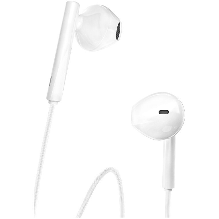 Casti EarBuds Dudao X3s, Cu microfon, USB Type-C, Alb