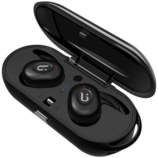 Casti Bluetooth Borofone Buds BE8, TWS, SinglePoint, Negru