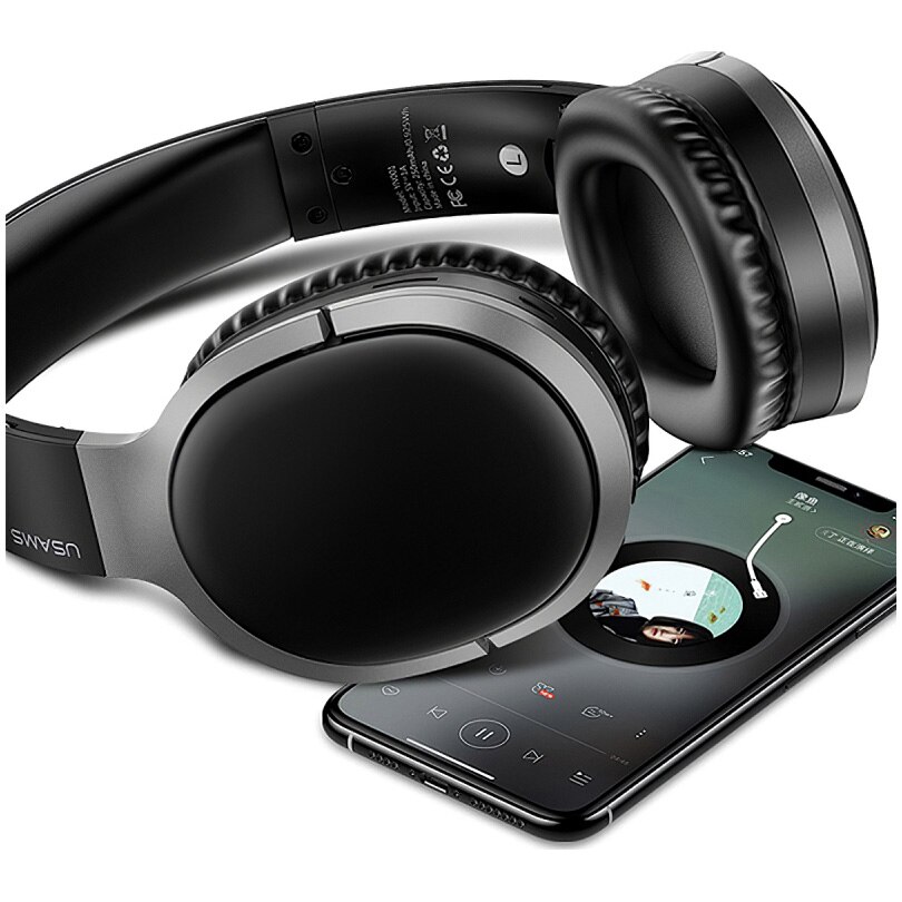 Слушалки Bluetooth Usams US-YN001, SinglePoint, TDLYEJ01, Черен - eMAG.bg