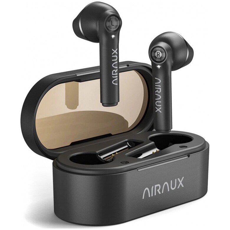 Casti Bluetooth BlitzWolf AirAux, TWS, SinglePoint, IPX5, AA-UM7, Negru