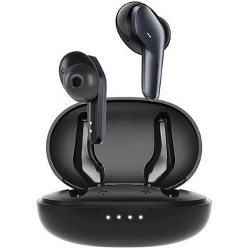 Casti Bluetooth BlitzWolf, IPX5, SinglePoint, BW-FYE5S, Negru Casti Bluetooth BlitzWolf, IPX5, SinglePoint, BW-FYE5S, Negru