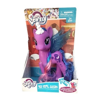 Figurina Poney Lovely cu sunet si lumina,24 cm ,Mov Figurina Poney Lovely cu sunet si lumina,24 cm ,Mov