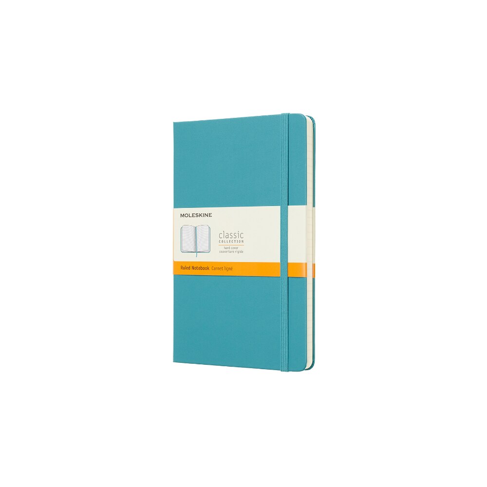 Agenda Moleskine, Classic Collection, L / A5, 70 g / m2, 13 x 21 cm, Albastru