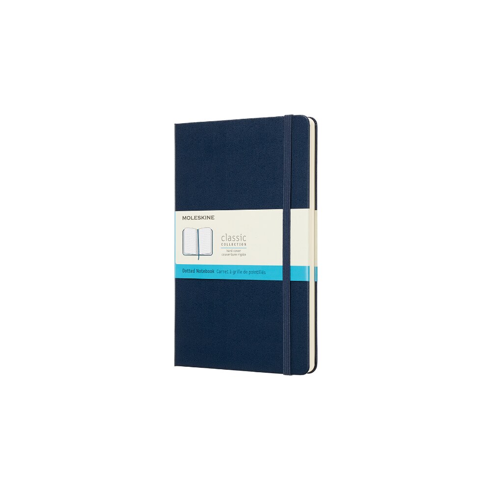 Agenda Moleskine, Classic Collection, L, A5, 70 g/m2, 13 x 21 cm, Bleumarin