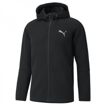 Bluza Puma evostripe fz hoodie 589424-01, Barbati, XS INTL, Negru Bluza Puma evostripe fz hoodie 589424-01, Barbati, XS INTL, Negru
