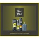 Комплект Dove Men+ Care Gym Essentials: Душ гел, 250 мл + Дезодорант, 150 мл + Шампоан против пърхот, 250 мл + Кърпа от микрофибър