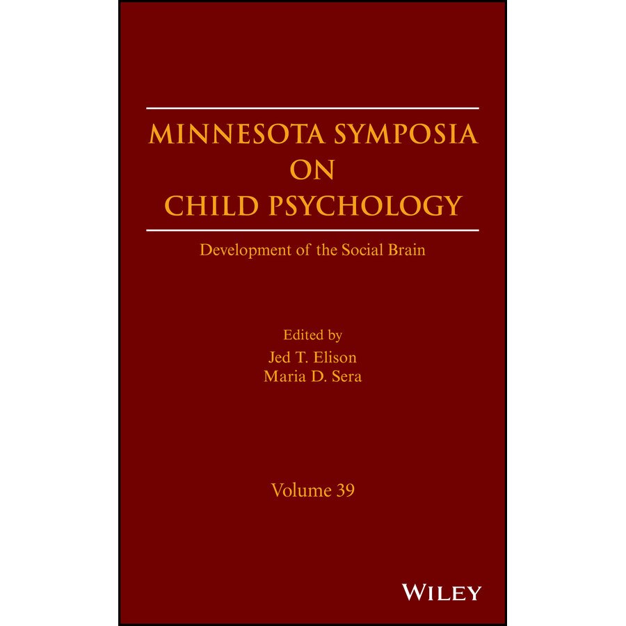 Minnesota Symposia on Child Psychology de Jed T. Elison