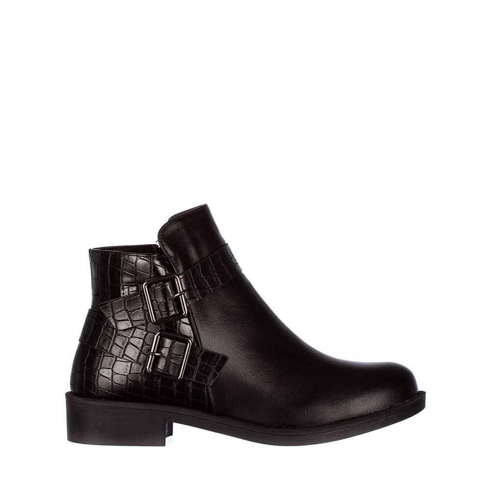 Botine dama Elga, Negru
