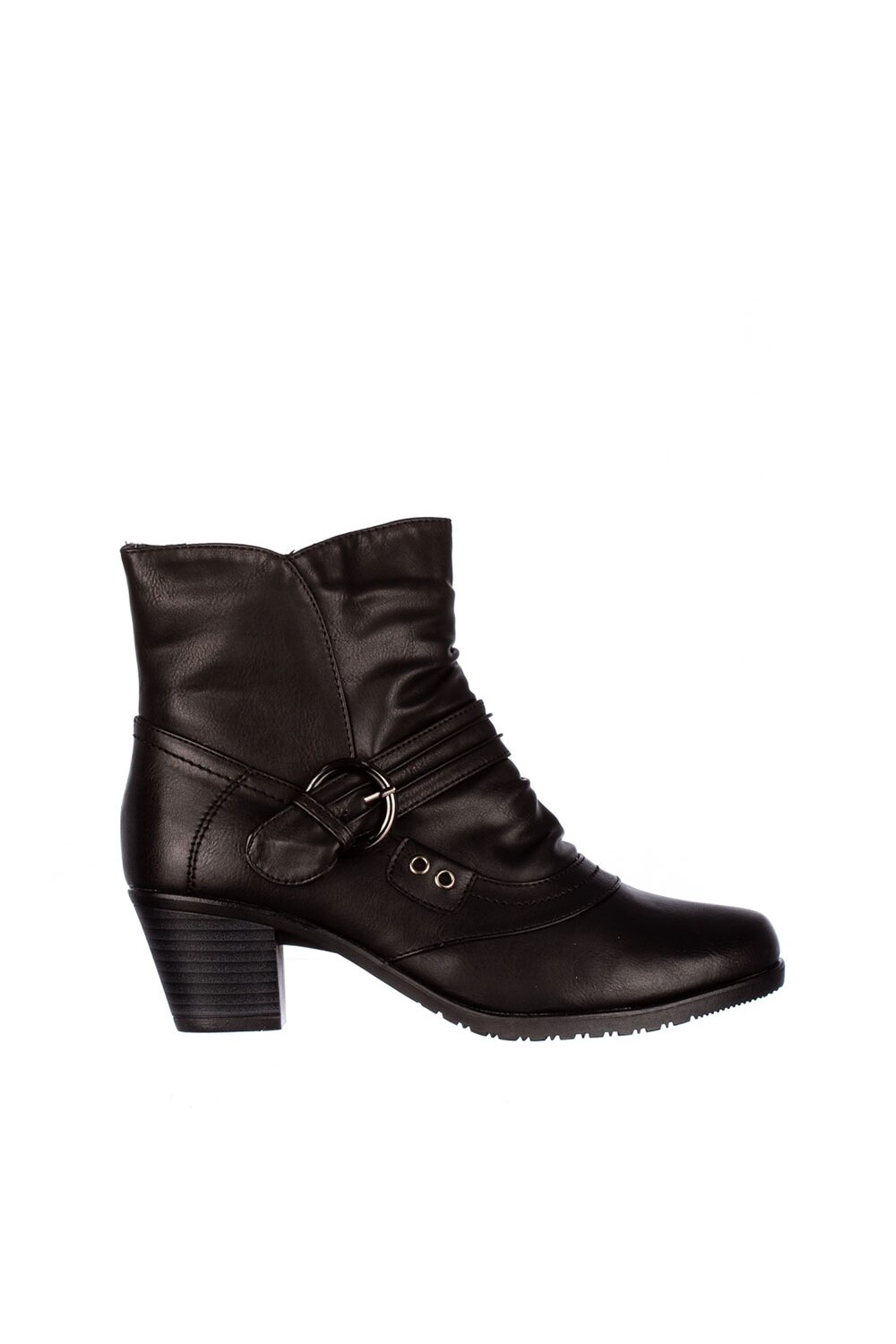 Botine dama Ramis, Negru