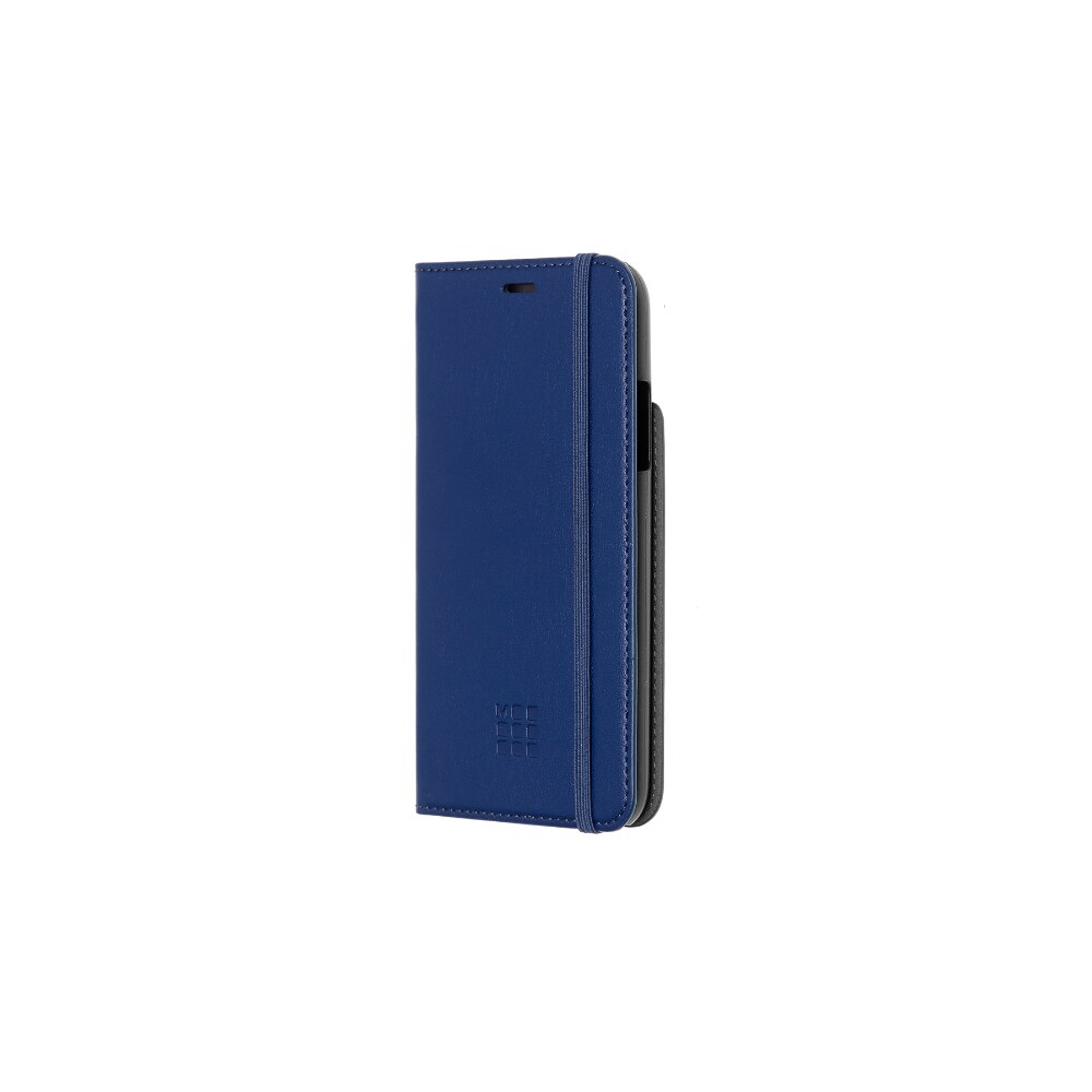 Husa pentru iPhone XR Moleskine, Poliuretan, Albastru