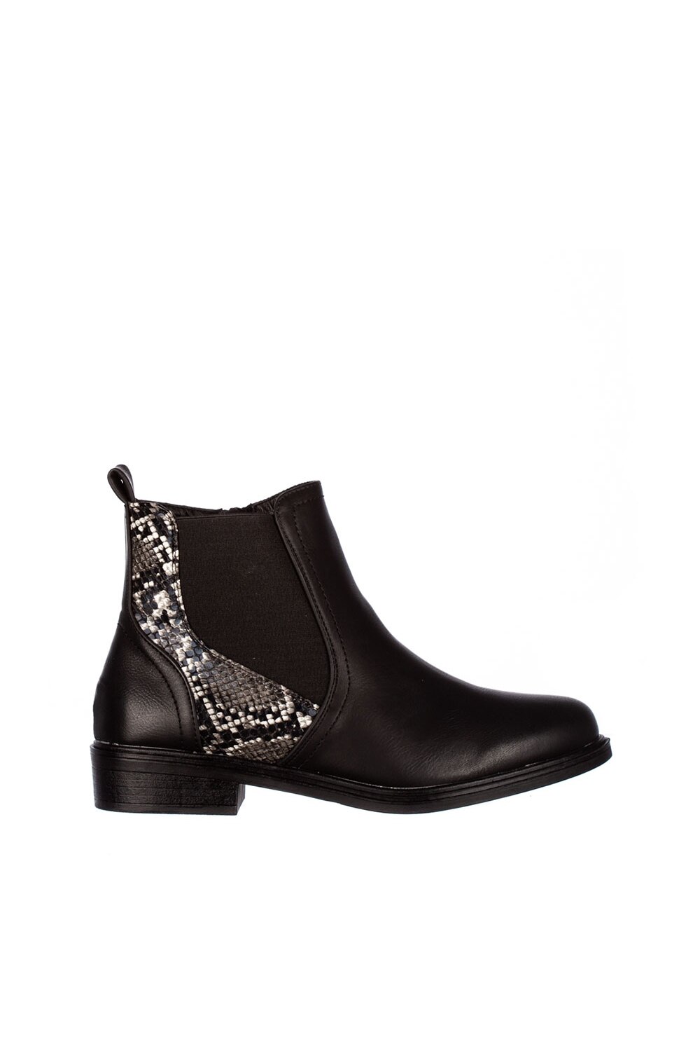 Botine dama Megas K, Negru