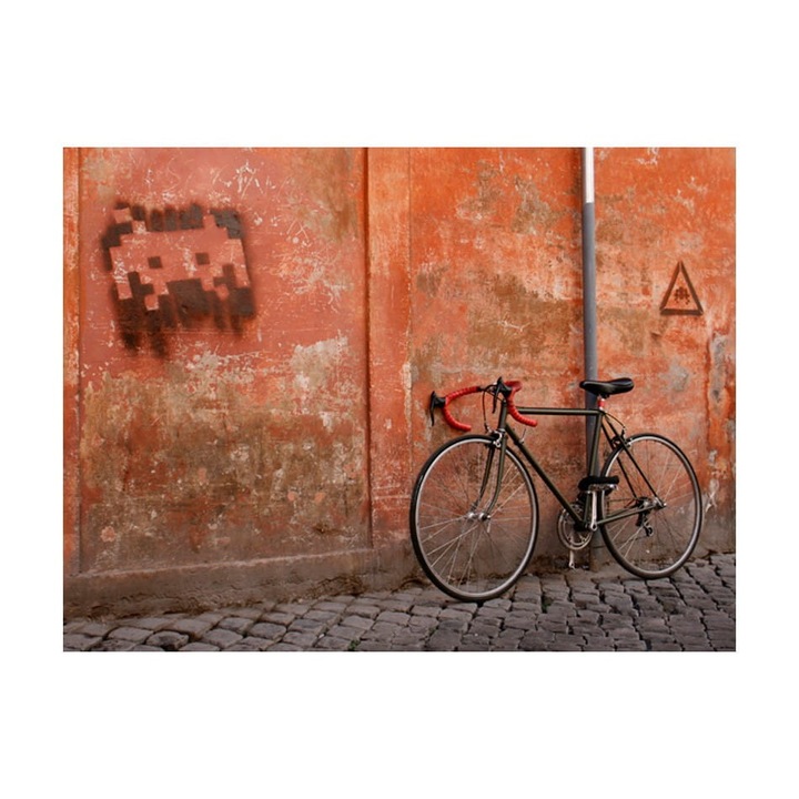 Nem szőtt tapéta nappaliba, hálószobába, kerékpárra - 400cm X 309cm, Használati útmutató, ragasztó