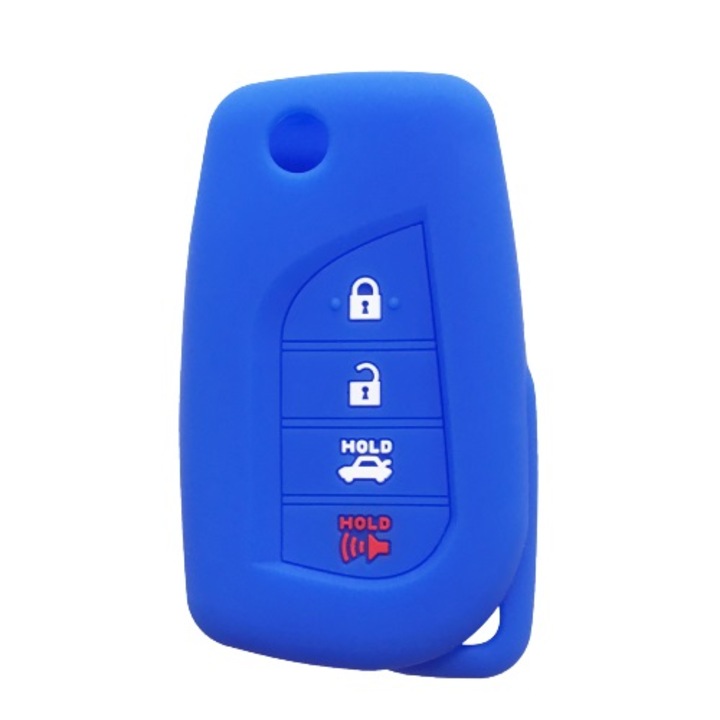 Калъф за ключ Toyota, син