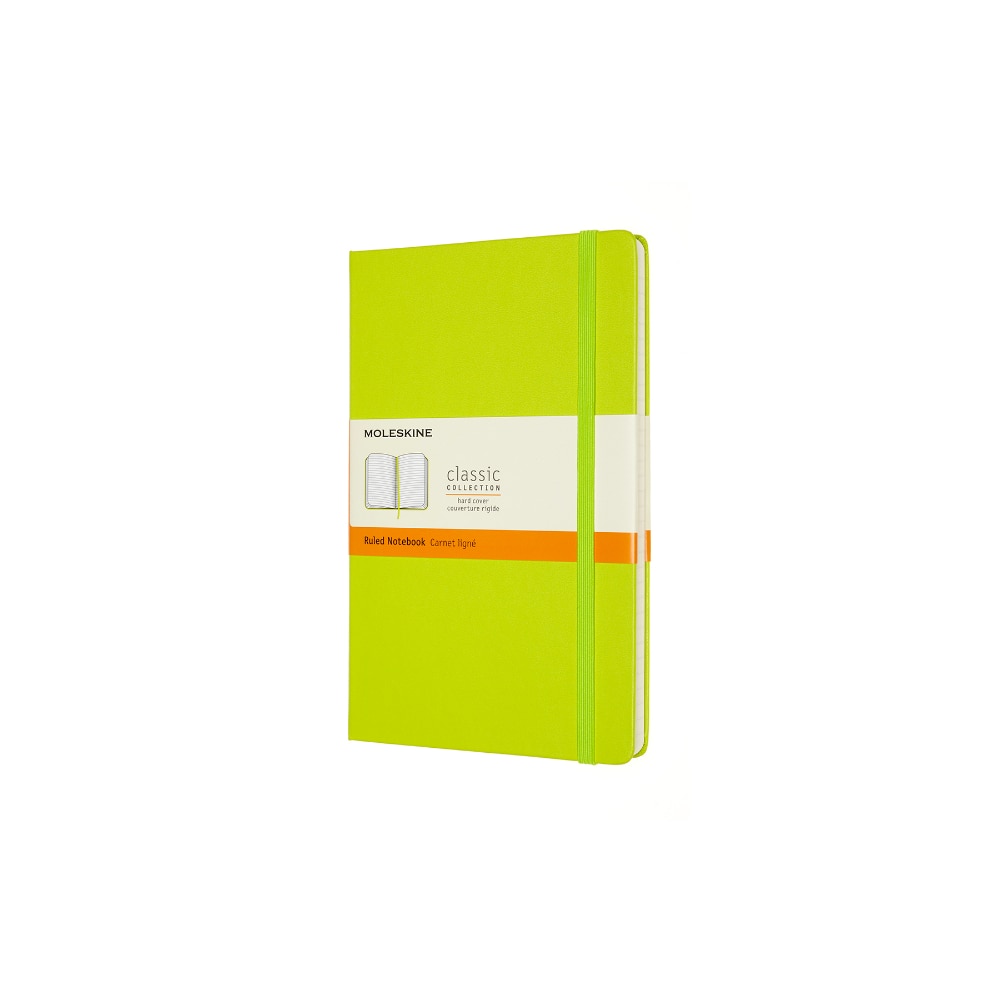 Agenda Moleskine, Classic Collection, L / A5, 70 g/m2, 13 x 21 cm, Verde