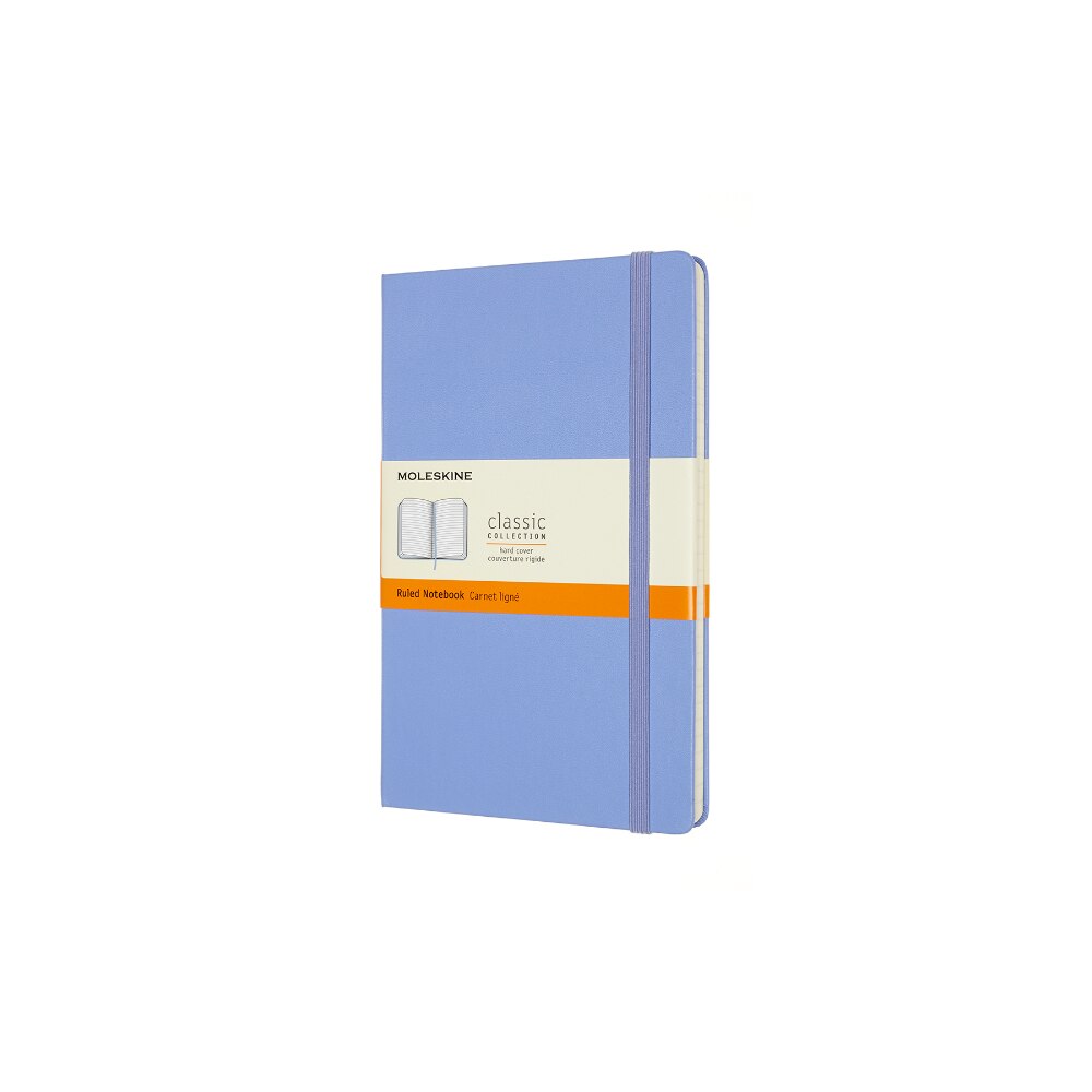 Agenda Moleskine, Classic Collection, L / A5, 70 g/m2, 13 x 21 cm, Albastru