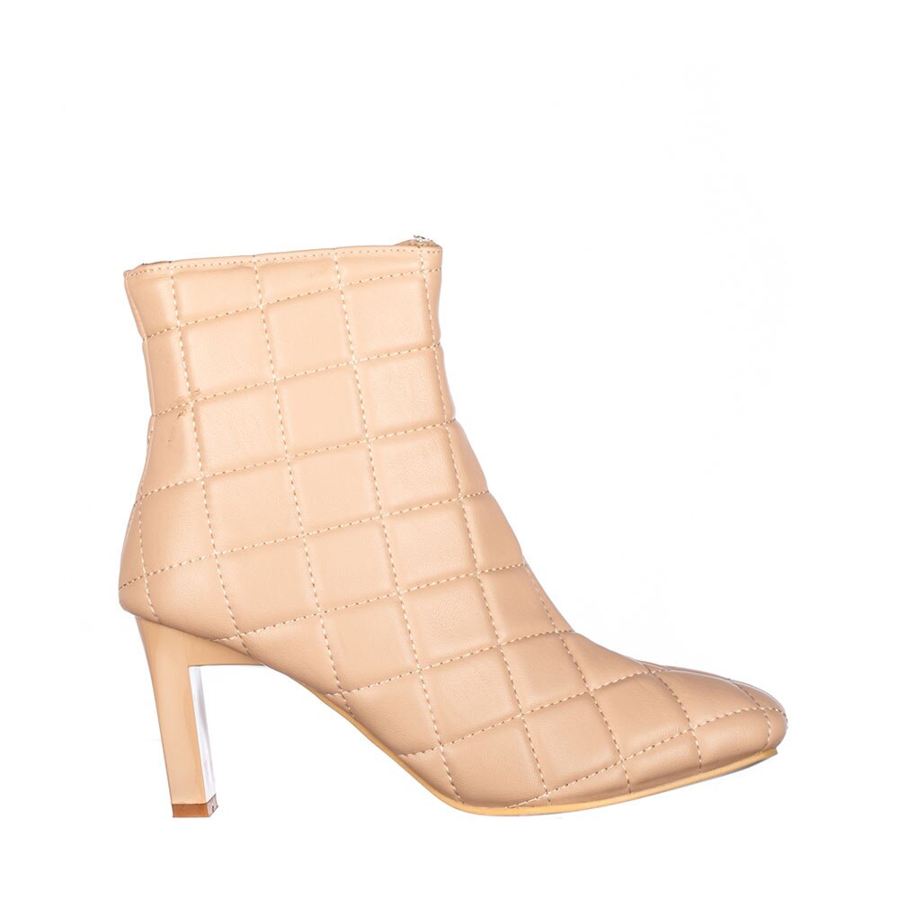 Botine dama Stella, Bej