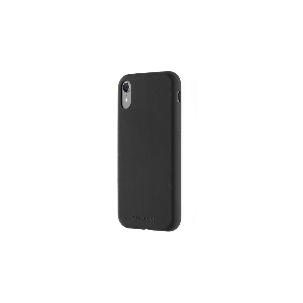 Husa pentru iPhone XR Moleskine, Soft-touch, Poliuretan, Negru